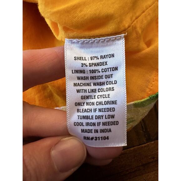 Crown And Ivy Shift Dress Size Medium Floral Sleeveless NWT Beach Costal Resort - Picture 11 of 11